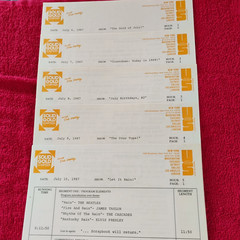 Solid Gold Scrapbook W/Dick Bartley 5LPS July 6-10 1988