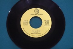 Rare MARVA WRIGHT 45 Members Only / You Send Me MARDI GRAS 207 Funk Soul R&B ’95