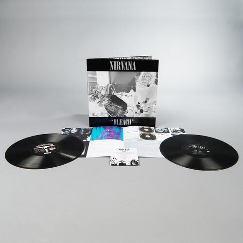 Nirvana – Bleach – 2 x LP Vinyl Records 12″ – NEW Sealed -Deluxe Edition