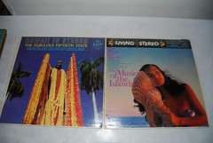 Vintage Exotica World Music 7 Vinyl Record Lot Ravi Shankar Korean Hawaii VG+