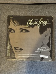 Italo Disco Olivia Gray Nobody Wants To Be Lonely 12” Single