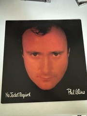 Phil Collins No Jacket Required 1985 Atlantic 12″ Black Vinyl LP Stereo