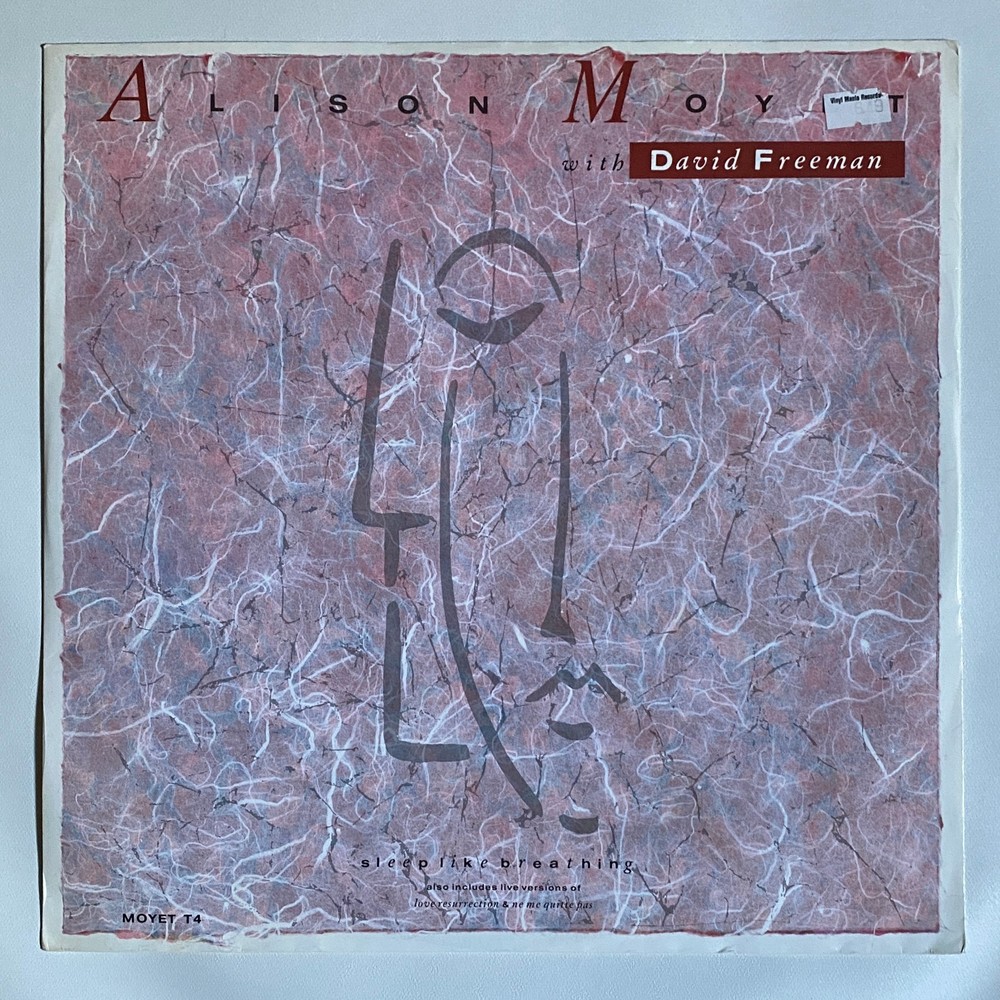 Alison Moyet With David Freeman – Sleep Like Breathing ORIG 1987 UK 12″ MAXI EX