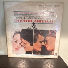 Doctor Zhivago, Maurice Jarre, MGM Records, vinyl LP, Soundtrack Film Score 1965