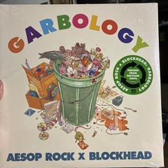 *NEW SEALED-Aesop Rock X Blockhead – Garbology (RANDOM COLORED VINYL)