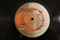 Rock N Roll Fever Volume I, K-Tel Records NU 2890-1, 1982 Rock & Roll, Pop Rock