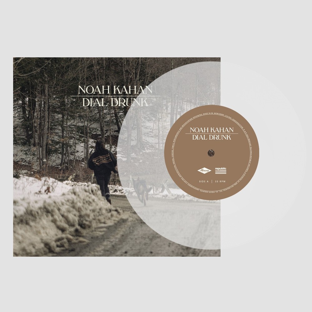 Noah Kahan Dial Drunk (Vinyl) 7″ Single Clear Vinyl