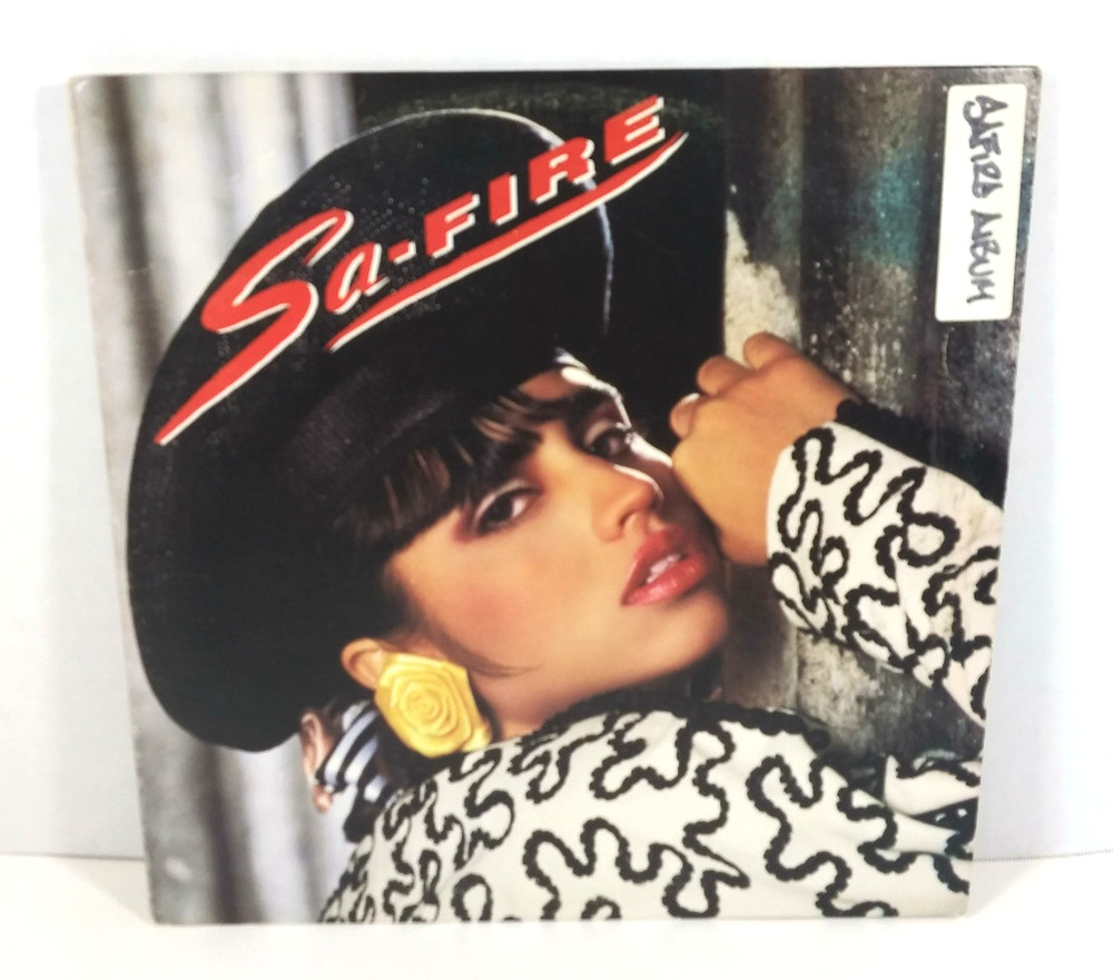 Sa-Fire “Self-Titled” Vinyl LP 1988 Cutting Records 834-922-1 Freestyle VGC+