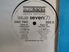 V/A – „EUROTRACKS ISSUE 7“ / DISC 2 ONLY! / CLUBLAND ~ MASTERJAM etc. 1995