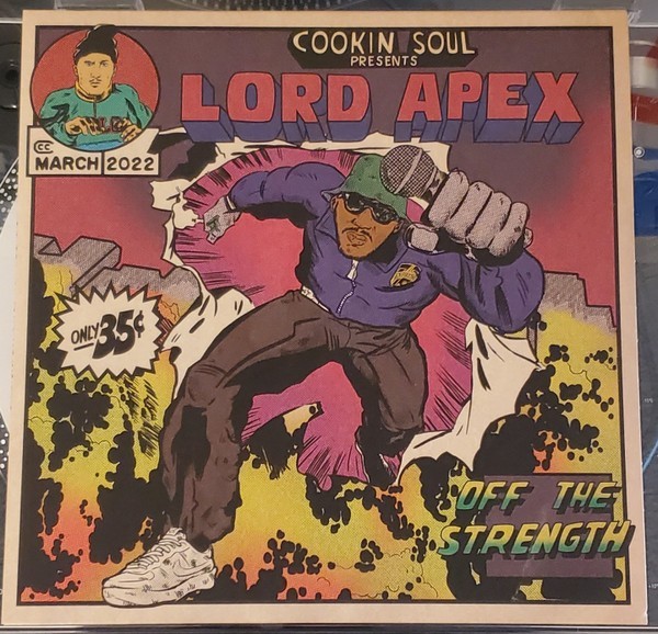 Cookin‘ Soul Lord Apex Off The Strength Limited PURPLE MAGENTA Vinyl LP NEW