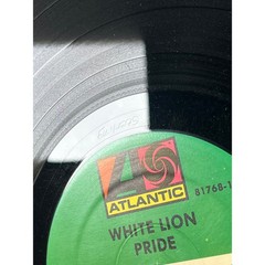 White Lion Pride Vinyl Record Black 12″ 1987 Atlantic Glam Metal Good