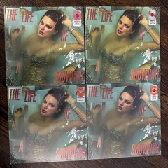 TS Life Of A Showgirl 4 Vinyls Magenta, Transparent, Orange Metallic & Glitter