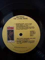 Wattstax 2 The Living Word 2-LP (1973) Stax STS-2-3018 Original Stereo Isaac