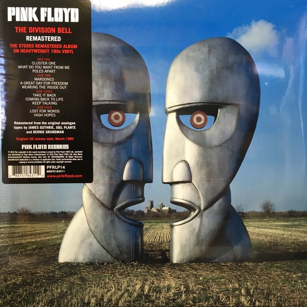 Pink Floyd – The Division Bell – 2LP – Remastered – 180G – Brand New Vinyl