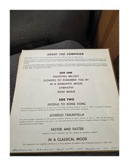 Robbins Music Publishing Golden Jubilee Year Collection Rudolf Friml 1962 Vinyl