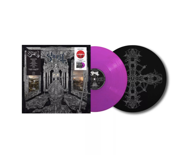 Ghost – Skeleta (Exclusive, Slip Mat + Overlay, Neon Violet Vinyl LP) USED !!!