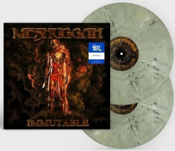 Meshuggah Immutable 2 LP Ltd White/Orange/Black Marbled Vinyl US 2022 SEALED!!
