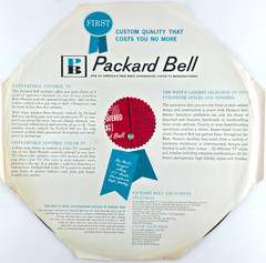 Space Age Stereo Packard Bell Steve Allen 12″ LP Vinyl Record Command PB1