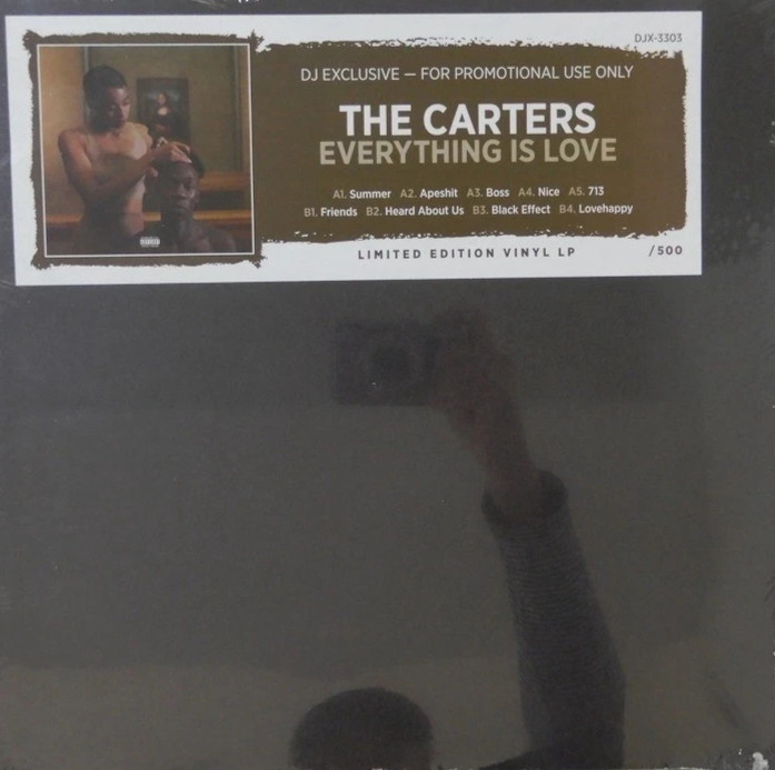 The Carters – Everything Is Love LP RARE Hip Hop Vinyl Record – Beyonce Jay Z **