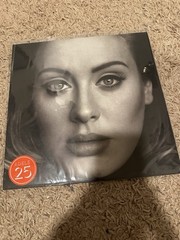 Adele 25 Pop 12″ Black Vinyl LP Record 33 RPM XL Recordings Cardboard Sleeve