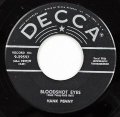 Hank Penny, Bloodshot Eyes – A Letter From Home, Decca Records 29597