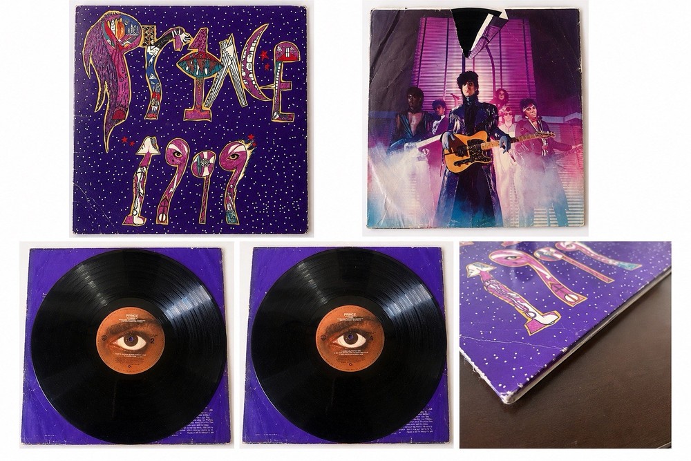 1999 1982 Vinyl LP Warner Bros Original Purple Cover VG/VG-