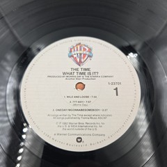 THE TIME WHAT TIME IS IT? VINYL 1982 RELEASE