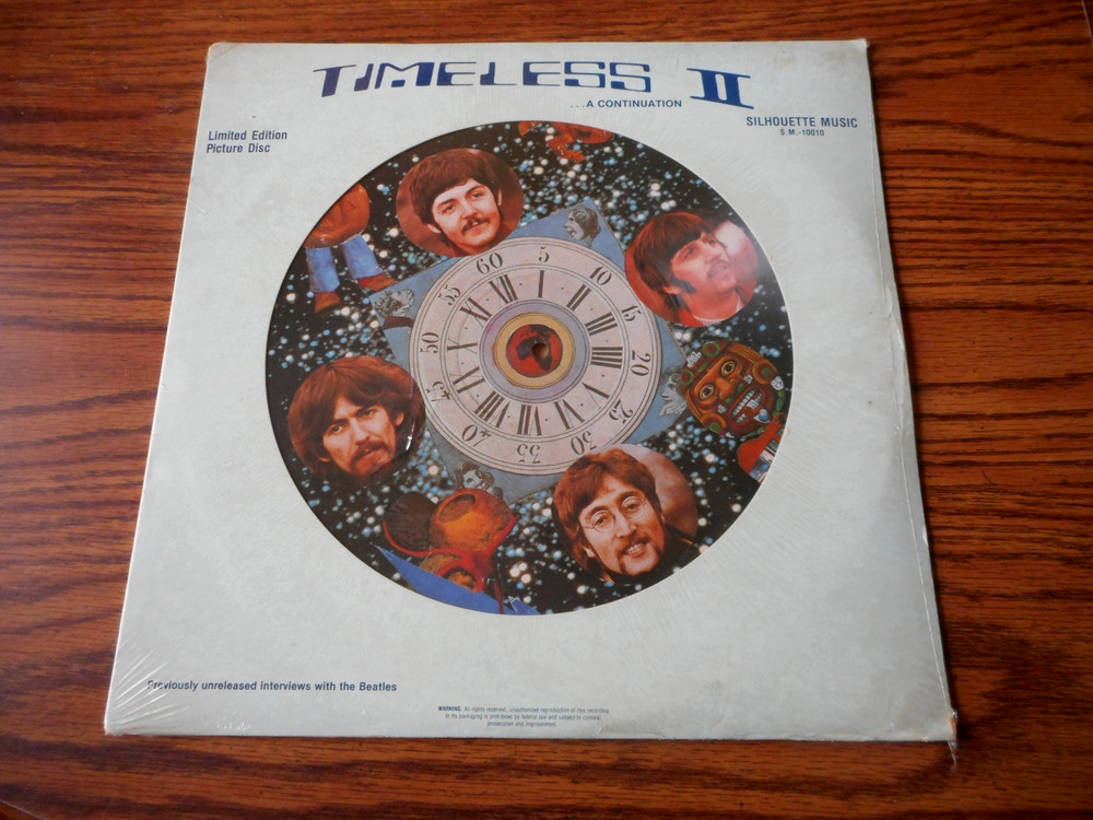 The Beatles Timeless 2 „A Continuation“ 12“ Picture Disc Factory Sealed