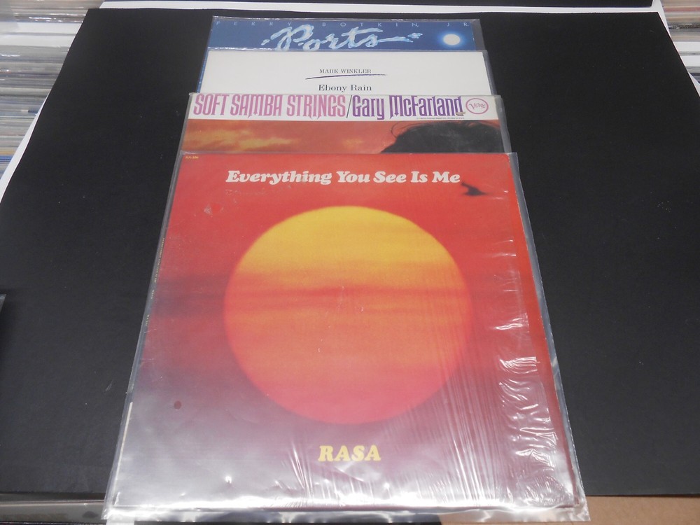 Smooth Jazz LP’s Gary McFarland, Rasa, Mark Winkler, Perry Botkin Jr.