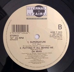 Damian – Supernature (UK vinyl 12″ single) 1992, house, electro, pop