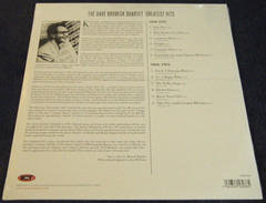 DAVE BRUBECK QUARTET RECORD „GREATEST HITS“ NOT NOW SEALED 2020 180GM BLUE WAX!!
