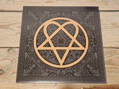 HIM Love Metal LP bmg finland BLACK VINYL 2004 standalone edition VV