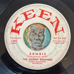 HEAR Salmas Brothers 45 Zombie / Things Love doo wop rockabilly horror halloween