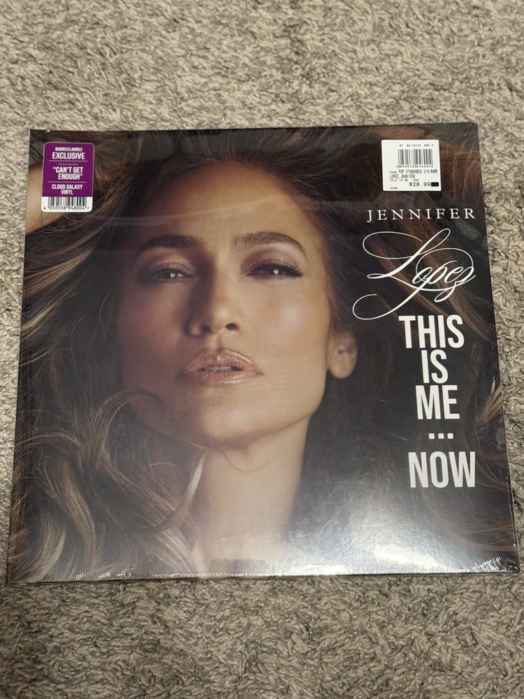 Jennifer Lopez This Is Me…Now (Barnes & Noble Exclusive) Cloud Galaxy Vinyl New