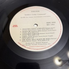Stryper Vinyl Lot: Soldiers Under Command, In God We Trust, Original Insert LPs