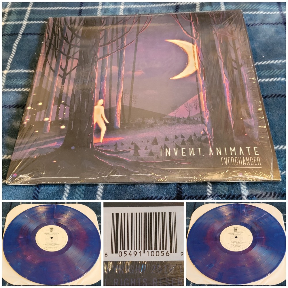 Invent, Animate – Everchanger – (2016) 1st pressing Blue+Purple Smash /300 rare!