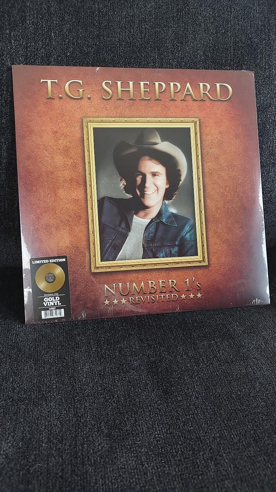 T.G. Sheppard – Number 1’s Revisited – Ltd Ed – Gold Vinyl – 2022 – SEALED LP!