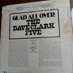 Dave Clark Five LP Glad All Over 1964 Epic Records Pop British Invasion Rock VG