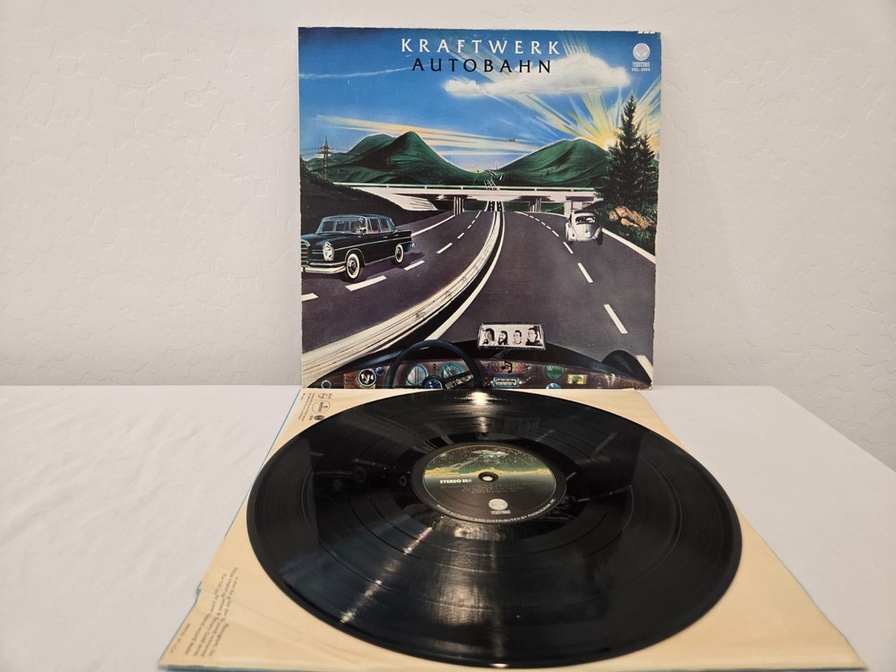 Kraftwerk Autobahn 1974 Vinyl LP Vertigo Records VEL-2003