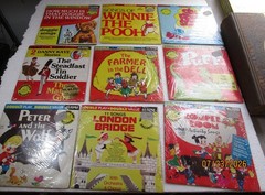 WONDERLAND RECORDS 45 RPMS CHILDRENS FAVORITES SEALED RECORDS 16 LOT 1964 LC1