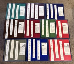 Vintage 1950s FOLKWAYS JAZZ Records Vol. 1-10 Near Complete Set Vinyl 12”
