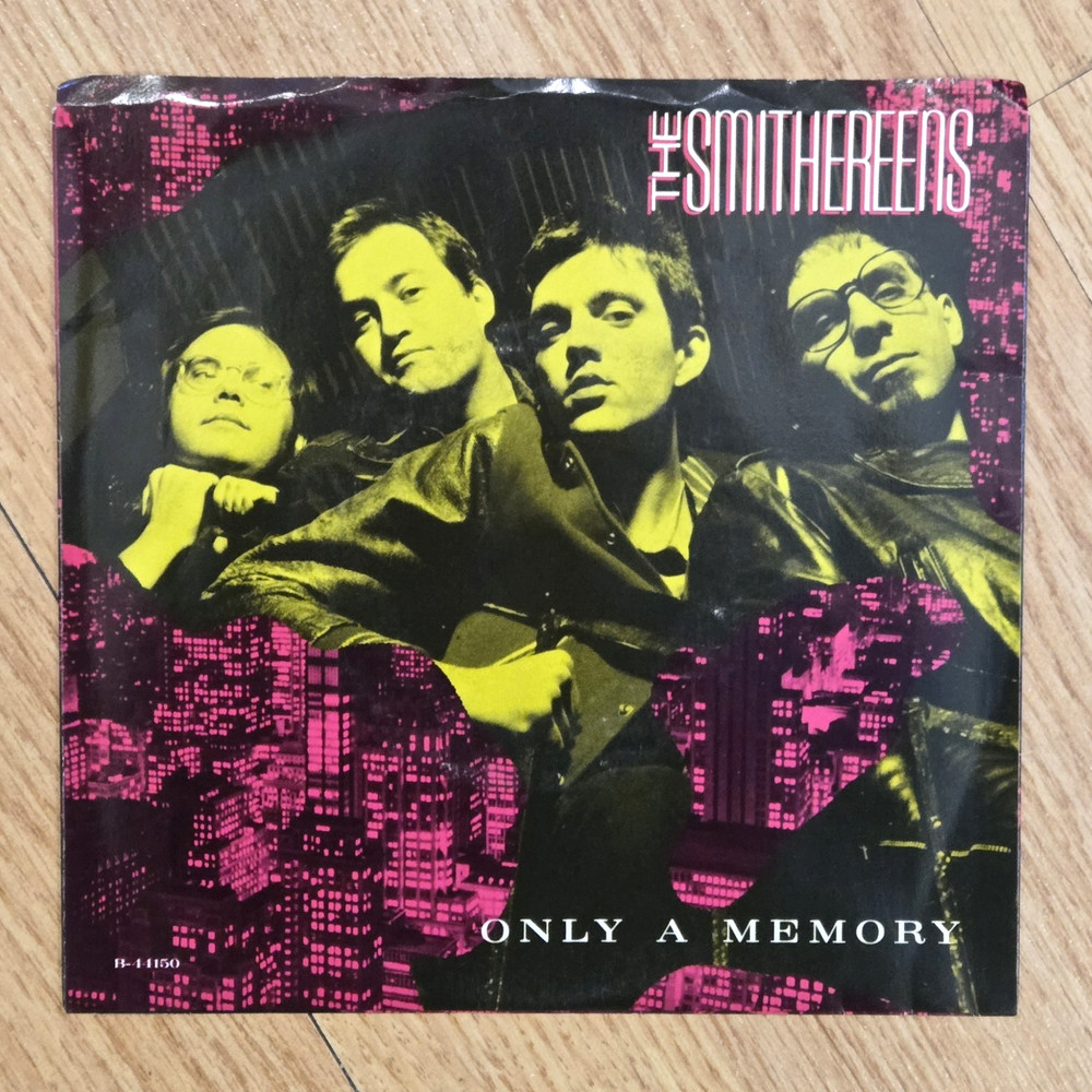 The Smithereens 45 Record- Only A Memory, The Seeker- 1988