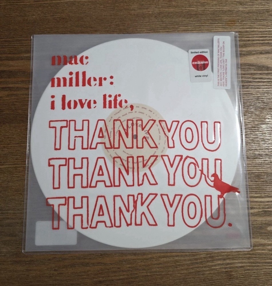 Mac Miller – I Love Life Thank You Target Exclusive White Color Vinyl New