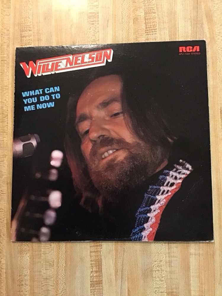 Willie Nelson – What Can You Do To Me Now Vinyl LP Record Album VG+ To EX
