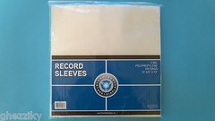 100 PLASTIC OUTER SLEEVES VINYL RECORD LP ALBUM PLASTIC COVERS