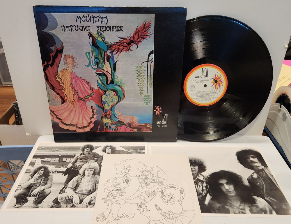 Mountain – Nantucket Sleighride – 1971 1st Windfall 5500 w/Inserts LH/RL Ludwig