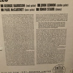 The BEATLES import from England EMI Excellent Condition