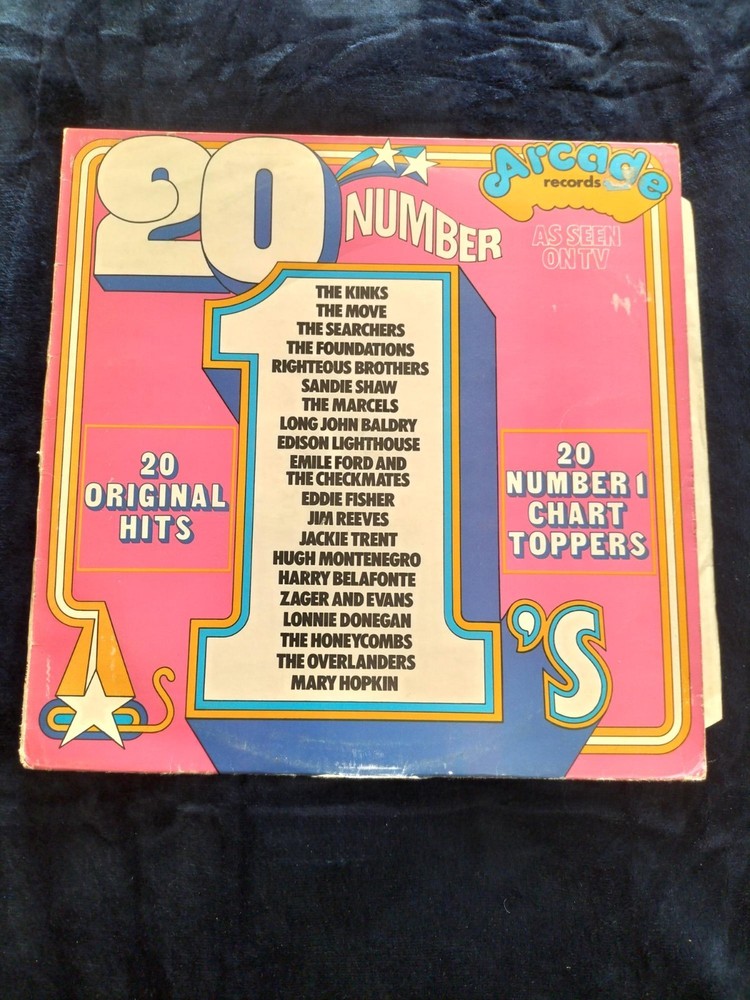 Vinyl – Arcade – 20 Number 1s – VGC+