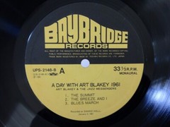 30%OFF Art Blakey & ~ A Day With Art Blakey 1961 Baybridge UPS-2148~9-B Japan
