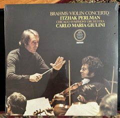 SEALED: Brahms Violin Concerto – Itzhak Perlman / Carlo Maria Giulini – R 163343